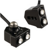 Joker Machine #05-208-RB - LED Side Mount Turn Signal - Black/Red