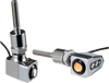 Rat Eye Mirror-Mount Turn Signals - Chrome/Amber
