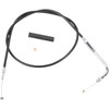 Drag Specialties - Black Vinyl Throttle Cable - 32-1/2"