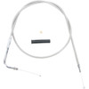 Drag Specialties - Stainless Braided Throttle Cable - 44"