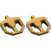 Pro-one Perf.mfg. #500761TIN - BMX V1 Foot Pegs - Male - Gold