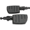 Rivco Products #PEGSWBK - Flatfoot Wide Pegs - Black