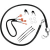 Drag Specialties - Brake Line - Rear - Black