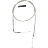 Drag Specialties - Stainless Braided Throttle Cable - 42"
