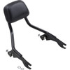 Cobra #602-2200B - Detachable Backrest - Black - Short - FLH/FLT