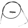 Drag Specialties - Black Vinyl Throttle Cable - 38"
