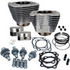 S&S Cycle #910-0700 - Hooligan Kit - 883 cc to 1200 cc - Silver Powdercoat - Sportster