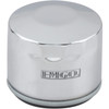 Emgo #10-07800 - Oil Filter - Chrome - Harley-Davidson