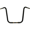 Drag Specialties - 1-1/4" Buffalo Touring Handlebar - 16" - TBW - Flat Black