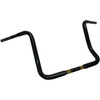Drag Specialties - 1-1/4" Buffalo Touring Handlebar - 13" - TBW - Flat Black
