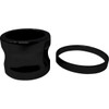 Covingtons #C0008-B - Axle Spacers - Smooth - Black - with ABS - Pair