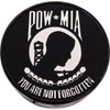 Figurati Designs #FD55-POW-BLK - Swing Arm Covers - POW MIA - Custom - Black