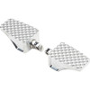 LA Choppers #LA-P100-00 - County Line Billet Foot Pegs - Male Mount - Raw