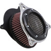 Cobra #606-0104-05BCSB - RPT Air Intake Kit - Black/Chrome