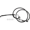 Drag Specialties - Brake Line - Rear - Master Cylinder to ABS - Black