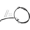 Drag Specialties - Brake Line - Rear - Non-ABS - Black