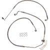 Drag Specialties - Brake Line - Rear - Non-ABS - Stainless Steel