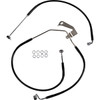 Drag Specialties - Brake Line - Rear - Non-ABS - Black