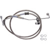 Drag Specialties - Brake Line - Rear - ABS - Stainless Steel