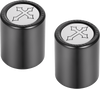 Figurati Designs Docking Hardware Covers - Short - Cross - Black (#FD41-DC-2530-BK)