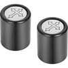 Figurati Designs #FD41-DC-2530-BK - Docking Covers - Short - Cross - Black