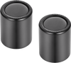 Figurati Designs Docking Hardware Covers - Short - Black (#FD65-DC-2530-BK)