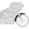 Klock Werks #KWF-01-0308 - Henry Front Fender - Black - 16"-19" - HD Touring/Trike