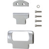 LA Choppers #LA-7397-00C - Gauge Mount - Single - Chrome - Softail