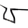 LA Choppers #LA-7327-12B - Thresher Handlebar - 12" - Black
