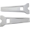 LA Choppers #LA-7470-08C - Performance Risers - Straight - 8" - Chrome