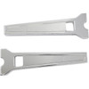 LA Choppers #LA-7470-10C - Performance Risers - Straight - 10" - Chrome