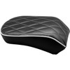 LE Pera #LYX-007PDMWTP - Bare Bones Pillion Pad - White Diamond - Black - FLDE/FLHC '18-'23