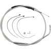 Magnum Shielding #523610HE - High-Efficiency Polished Stainless Clutch Cable - 75-3/4"