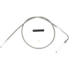 Drag Specialties - Stainless Braided Throttle Cable - 44"