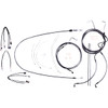 Magnum Shielding #7871202 - KARBONFIBR Designer Handlebar Installation Kit - 15"-17" - '21-'23 FLHRXS
