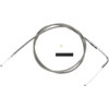 Drag Specialties - Stainless Braided Throttle Cable - 58"