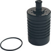 DK Custom Products #DK-4ST-CC-BLK - Catch Can for External Breather System - Black