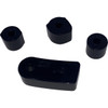 DK Custom Products #DKSFTM8-FLB-EXT - Floorboard Extensions - Black - FL