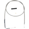 Drag Specialties - Stainless Braided Throttle Cable - 48"