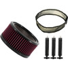 Trask #TM-1020-BPGBK - Big Power Filter Kit - Gloss Black