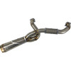 Trask #TM-5120 - 2-into-1 Big Sexy Exhaust System - Raw Stainless Steel