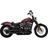 Vance & Hines #46376 - 3" Twin Slash Slip-On Mufflers - Black