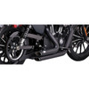 Vance & Hines #47329 - Shortshots Staggered Exhaust System - Black