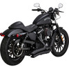 Vance & Hines #46367 - Big Radius Exhaust System - Black