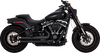 Vance & Hines #47339 - Big Shots Staggered Exhaust System - Black