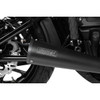 Vance & Hines #47323 - 2-into-1 Upsweep Exhaust System - Black - Stainless Steel