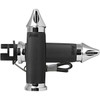 Avon Grips #MT-IN-CC-85-S-H - Heated Grips - Custom Contour - Spike - Indian - Chrome