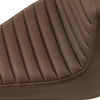 Saddlemen #I18-33-176BR - Step-Up Seat - Front Tuck-n-Roll/Rear Lattice Stitch - Brown - Scout '18-'24