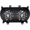 Custom Dynamics #CD-RG-H-B - LED Headlight - Black - FLTR