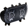 Custom Dynamics #CD-RG-H-B - LED Headlight - Black - FLTR